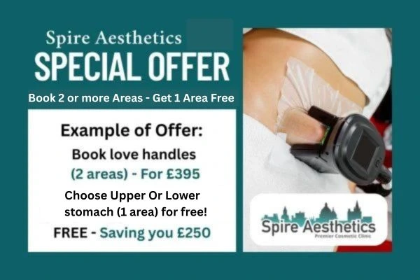 Fat Freezing Promotion Seacombe from Spire Aesthetics - Book Today!